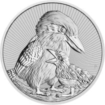(image for) 2020 10 oz Silver Australian Kookaburra BU