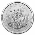 (image for) 2021 Silver 2 oz Canadian Creatures of the North - The Werewolf