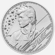 (image for) 2021 Music Legends series - David Bowie 1 oz Silver Coin BU