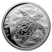 (image for) 2021 Niue 1 oz Silver $2 Hawksbill Turtle