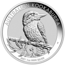 (image for) 2021 1 oz Silver Australian Kookaburra BU