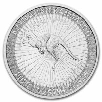 (image for) 2022 1 oz Silver Australian Kangaroo Coin BU