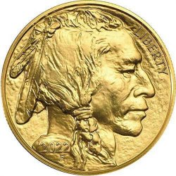 2022 1 oz Ounce American Gold Buffalo Coin BU