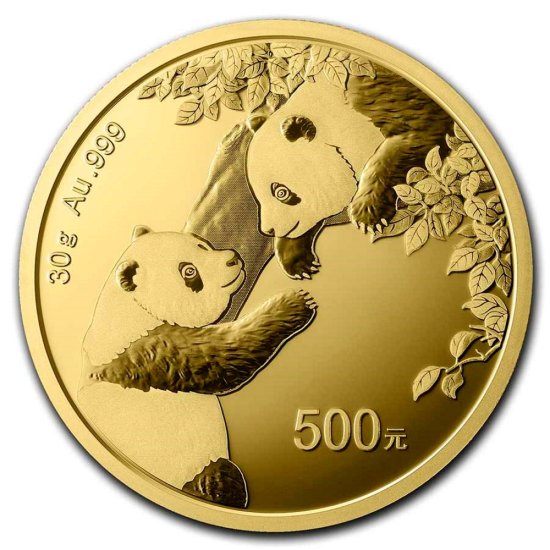(image for) 2023 30 Grams Chinese Gold Panda Coin 500 Yuan BU - Sealed - Click Image to Close