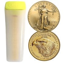 (image for) Lot of 40 - 2024 1/2 oz $25 Gold American Eagle Coin BU
