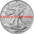 (image for) 2024 1 oz .999 Fine Silver American Silver Eagle Coin BU - In Air-Tite Holder