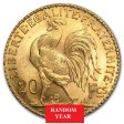 (image for) 1899-1914 France Gold 20 Francs Rooster Avg. Cir.