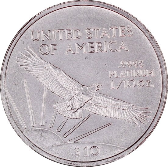 (image for) Random Year - 1/10 oz Platinum American Eagle - Brilliant Uncirculated - Click Image to Close