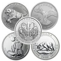 Canadian Silver Theme & Animal Based Series