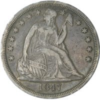 Seated Liberty Dollars ( 1840-1873 )