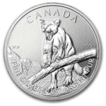 (image for) 2012 Canadian Silver Cougar Coin Wildlife Series With Air-Tite