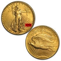 (image for) Random Year - $20 Gold Double Eagle Saint Gaudens Coin