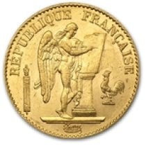 (image for) 1898 20 Francs Gold Coin Lucky Angel .1867 Ounce Average