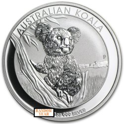 Lot of 5-2020 1 oz Silver Australian Koala Perth Mint .9999 Fine BU In Cap 