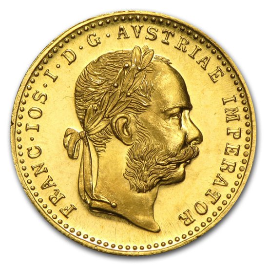 (image for) 1915 Austria Gold 1 Ducat Coin .1106 oz Fine Gold - Click Image to Close