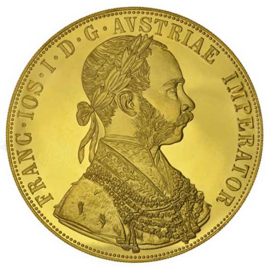 (image for) 1915 Austria Gold 4 Ducat Coin .4438 oz Fine Gold - Click Image to Close