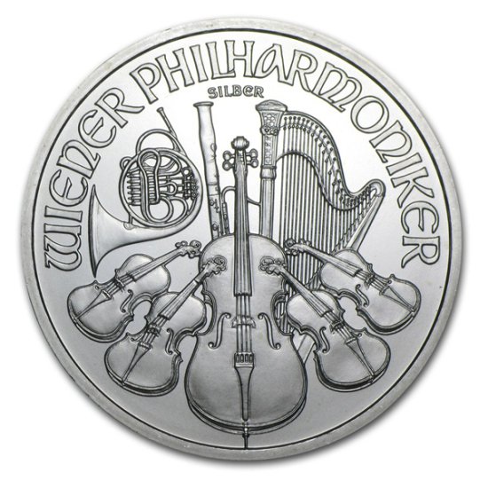 (image for) 2010 1 oz Austrian Silver Philharmonic Coin - Click Image to Close