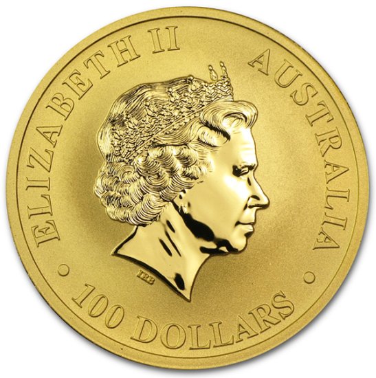 (image for) Random Year - 1 oz Australian Gold Kangaroo Coin BU - Click Image to Close