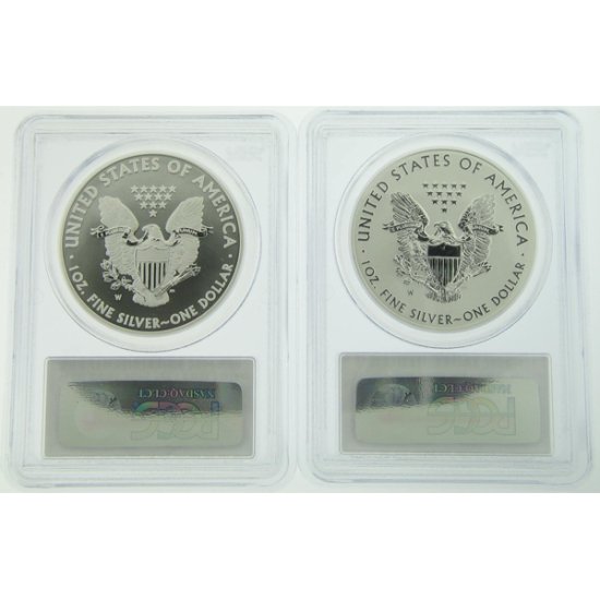 (image for) 2013 American Silver Eagle West Point Set PCGS 70 First Strike - Click Image to Close