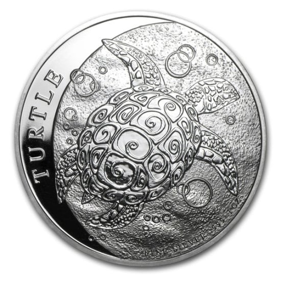 (image for) 2016 Niue 1 oz Silver $2 Hawksbill Turtle - Click Image to Close