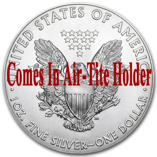 (image for) 2016 1 oz American Silver Eagle Coin BU - AIR-TITE Holder - Click Image to Close