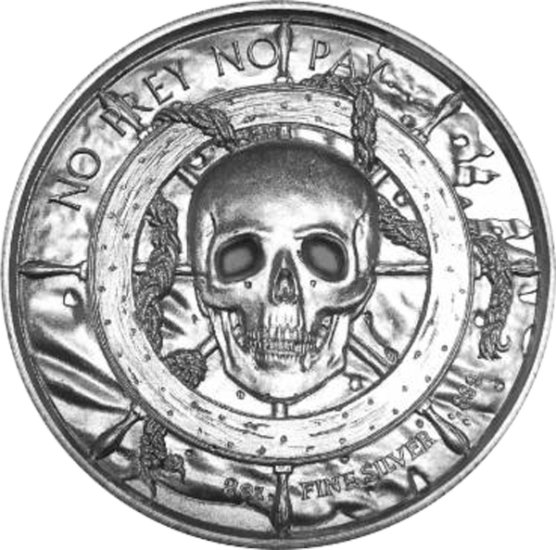 (image for) 2 oz Silver The Kraken Ultra High Relief Silver Round - Click Image to Close