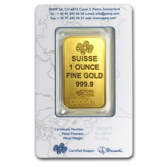 (image for) Box of 25 - 1 oz Gold Bar Valcambi Suisse .9999 Fine Gold - Click Image to Close