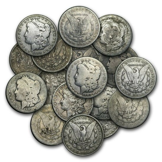 (image for) 1878-1904 Cull Morgan Silver $1 Dollar Full Date No Holes - Click Image to Close