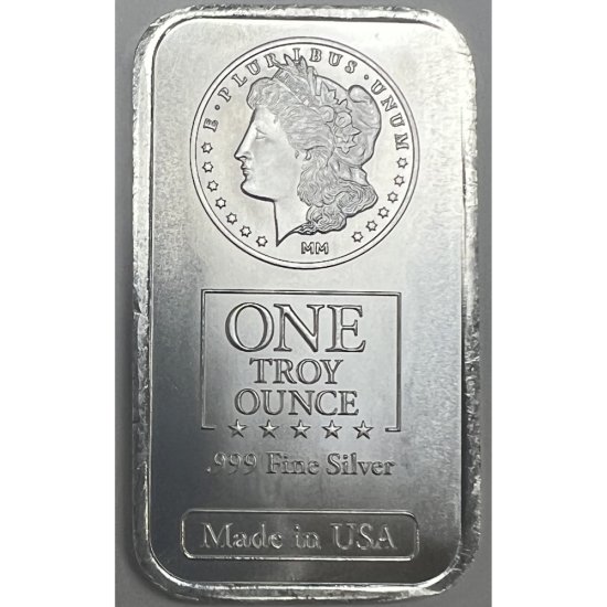 1 oz Mason Mint Silver Bullion Bar 999 Fine Silver - Morgan Design [MMMD-1- OZ-SLV-BAR] - $32.66 : Aydin Coins & Jewelry, Buy Gold Coins, Silver Coins, Silver  Bar, Gold Bullion, Silver Bullion 
