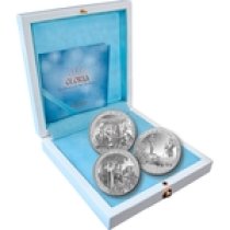 (image for) PAMP Suisse 3 Coin Silver Set GLORIA The Story of Nativity