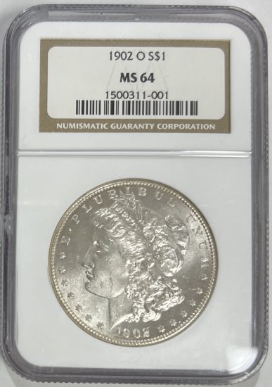 (image for) 1902-O Silver Morgan Dollar NGC MS-64 - Click Image to Close