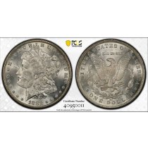 (image for) 1882-CC $1 Silver Morgan Dollar PCGS MS-62