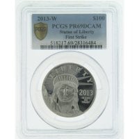 PCGS/NGC Graded Platinum Coins