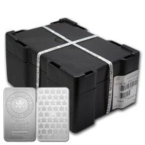 (image for) RCM Sealed Monster Box - Lot of 50 - 10 oz .9999 Silver Bar