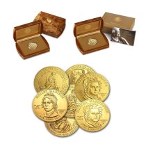 (image for) Random Year - US First Spouse 1/2 oz .9999 Fine Gold $10 Coin with Box and COA