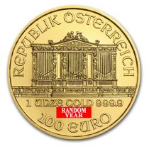 (image for) Random Year - 1 oz Austrian Philharmonic .9999 Fine Gold Coin