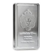 (image for) Scottsdale Stacker® 10 oz Silver Bullion Bar 999 Fine Silver