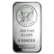 (image for) 5 oz Silver Sunshine Mint Bar 999 Fine Silver - New Sealed Bar