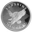 (image for) 1 oz Silver Sunshine Mint Round 999 1 Troy Ounce Fine Silver