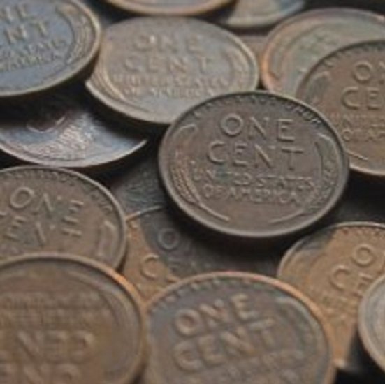 (image for) 1909-1958 Wheat Cent 50-Count Roll Avearge Circulated - Click Image to Close