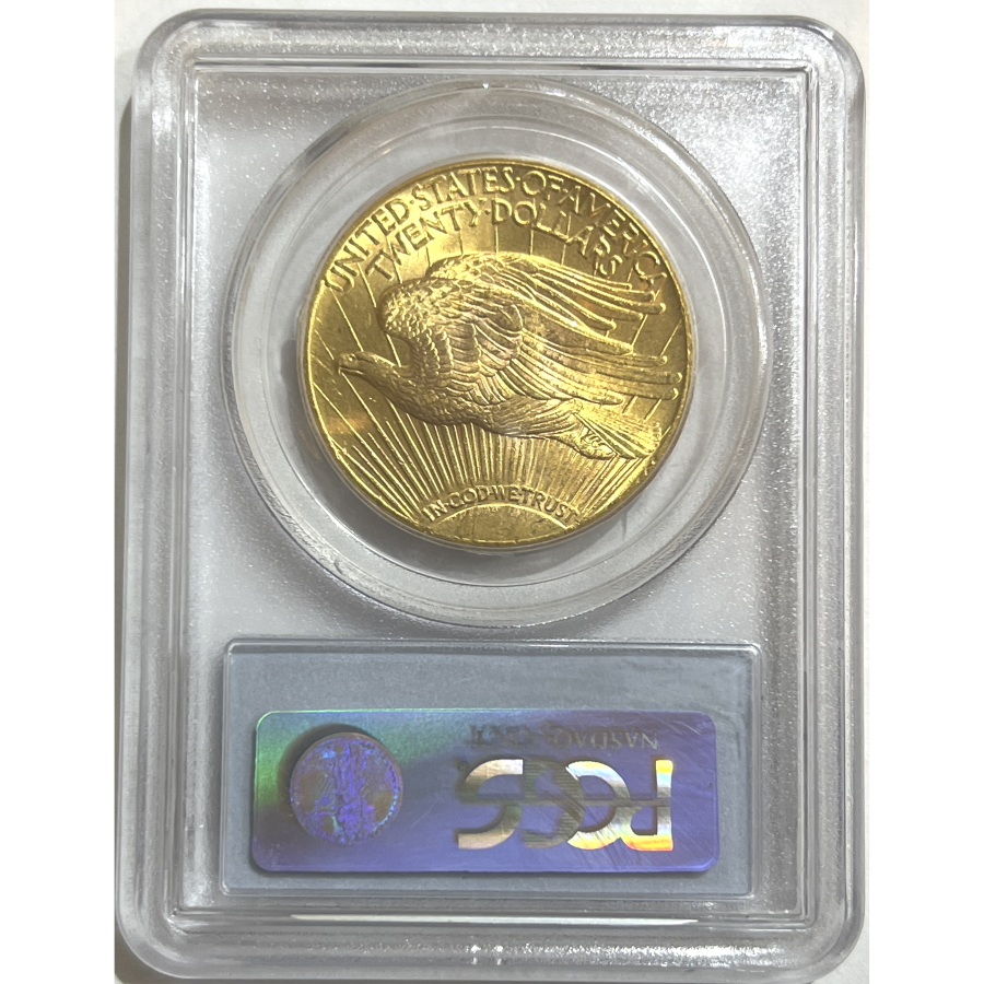 (image for) 1927 $20 PCGS MS-65 Gold Double Eagle Saint Gaudens Coin - Click Image to Close