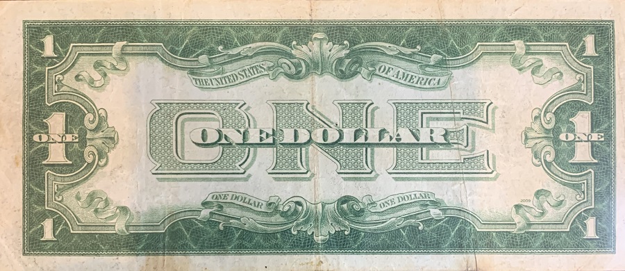(image for) 1928 B $1 Silver Certificate G-VG - Click Image to Close