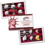 2005 Silver Proof Set Coins
