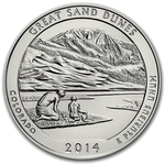 2014 5 oz Silver ATB Great Sand Dunes National Park CO
