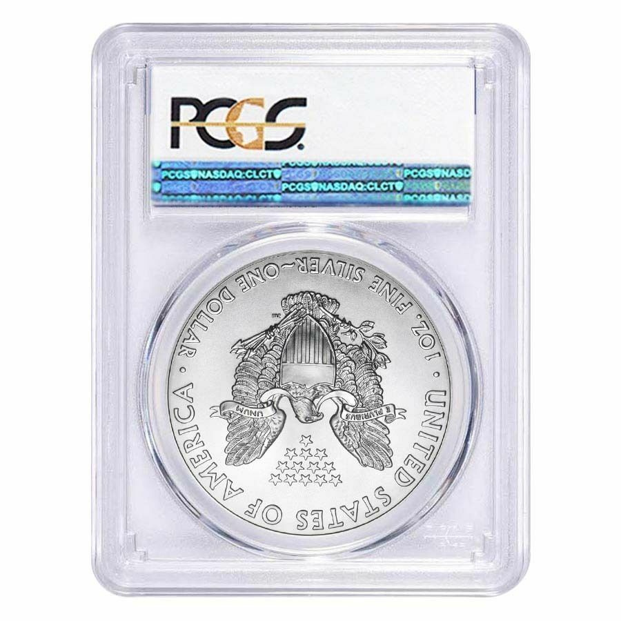 2017 (W) Struck At West Point Mint Silver Eagle PCGS MS70 FS
