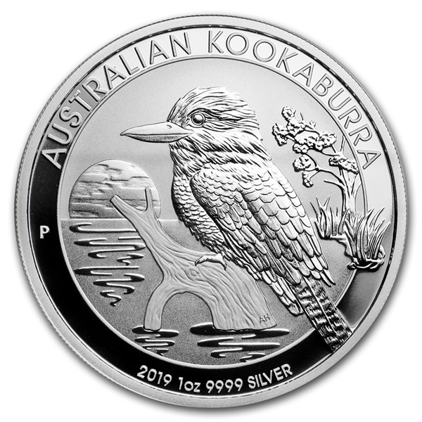 2019 1 oz Silver Australian Kookaburra BU