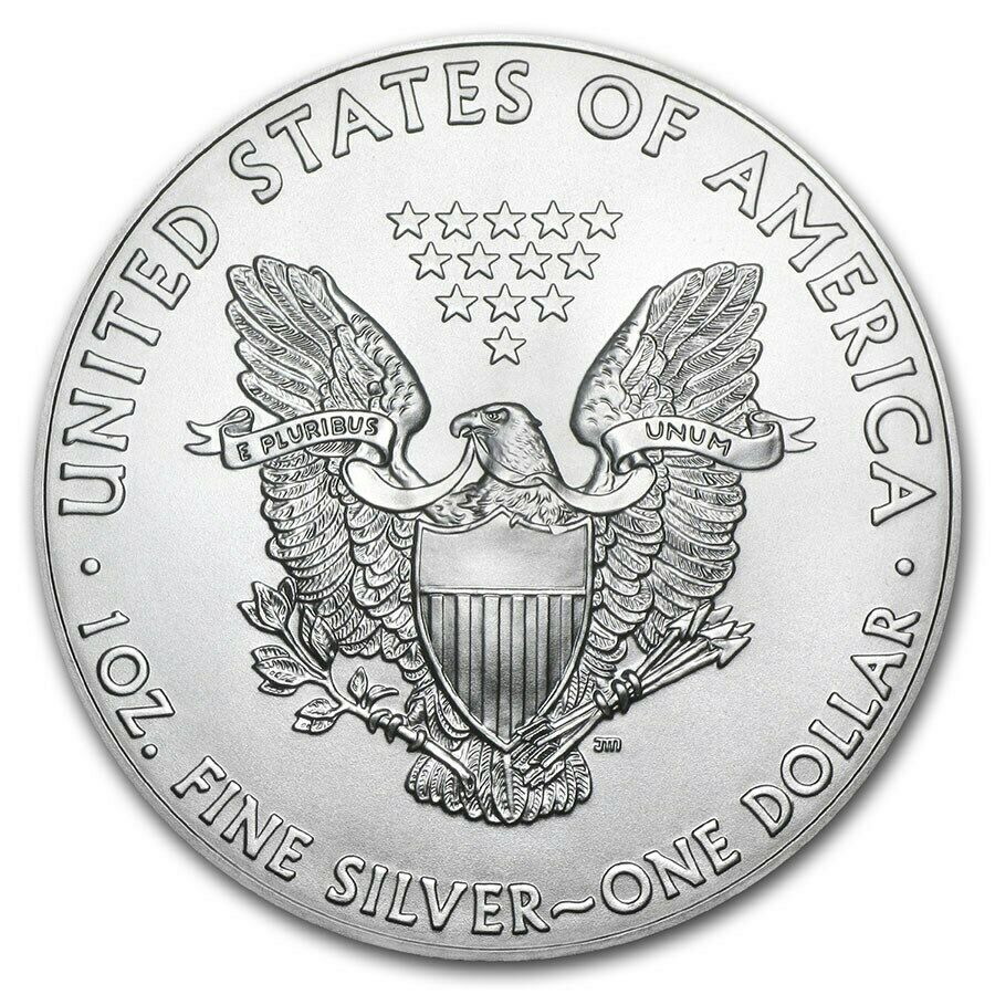 (image for) 2024 1 oz .999 Fine Silver American Silver Eagle Coin BU - In Air-Tite Holder - Click Image to Close
