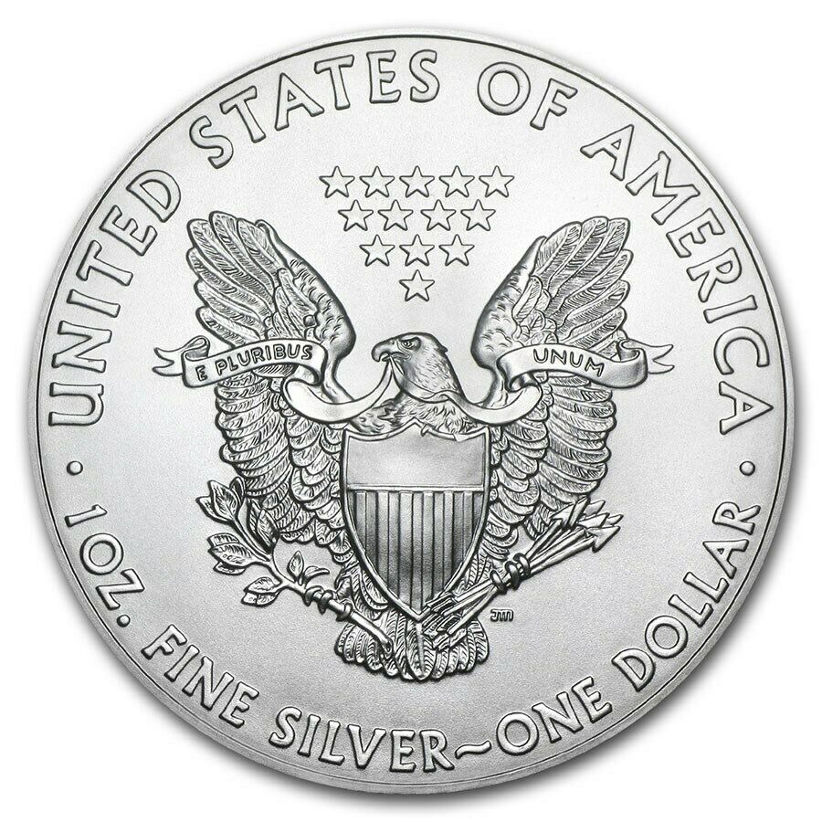 (image for) 2021 American 1 oz Silver Eagle $1 Coin 999 Fine Silver BU - Type 1 - Click Image to Close