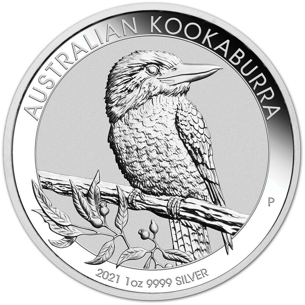 2021 1 oz Silver Australian Kookaburra BU