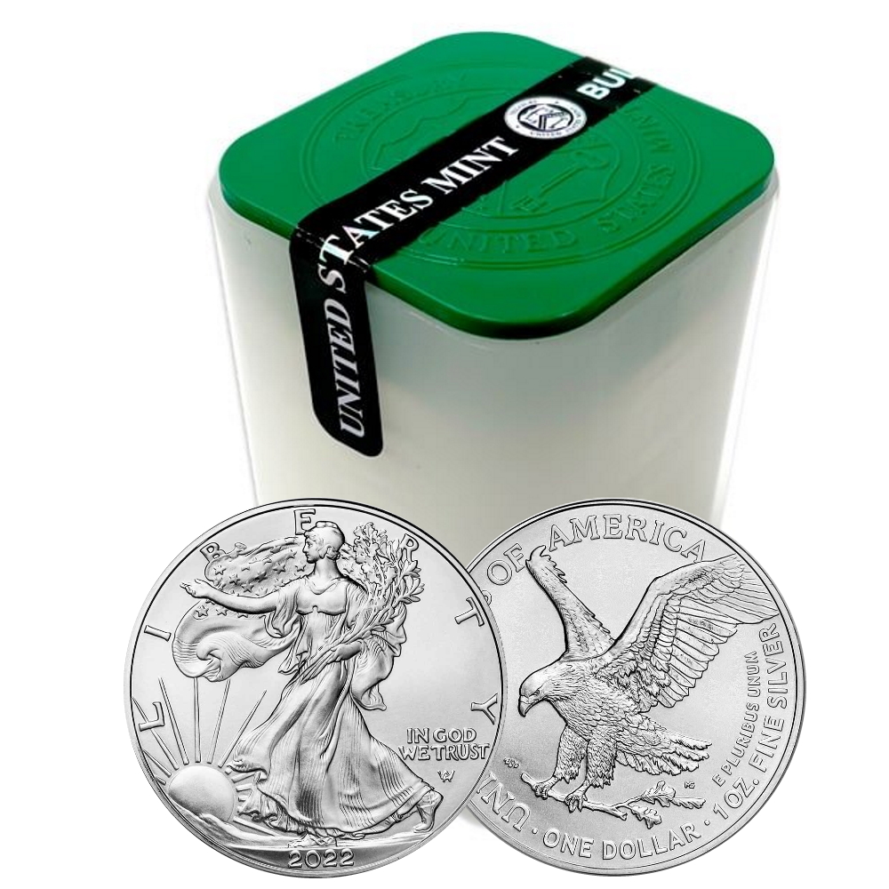 SILVER EAGLE COIN ***FIRST STRIKE*** FROM A U.S Details about   2020 1 OZ MINT TUBE